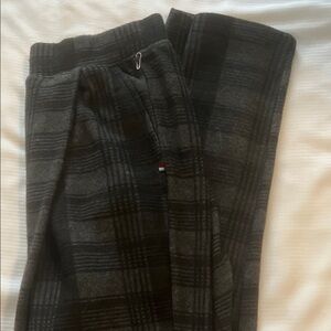 Sol Angeles Charcoal Plaid Joggers